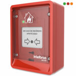 INCENDIO_X - Convencional Pulsador Manual AMC 466 / Plastica / IP66 - INTELBRAS