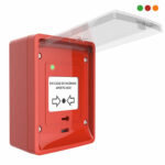 INCENDIO_X - Convencional Pulsador Manual AMC 466 / Plastica / IP66 - INTELBRAS - Imagen 4