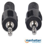 Cable Audio 3,5" M/M 1,80m Bolsita Manhattan - Imagen 3