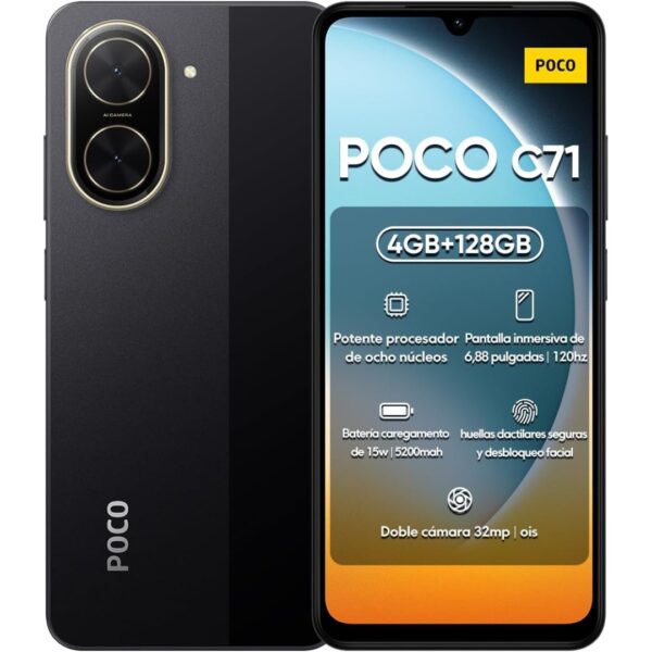 Xiaomi Poco C71 4GB 128GB negro