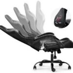 Silla Gamer Lumax ROM negro/gris