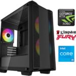 Equipo Gamer Core i5 12400F, 16GB, 500GB, RTX 3050 6GB