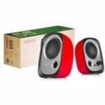 Parlantes Edifier 2.0 R12U rojo