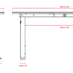 Escritorio Gamer Arozzi Arena negro