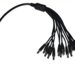 Splitter de cables de poder para camaras CCTV 1 a 16