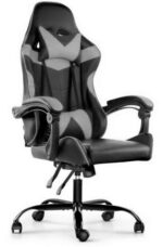 Silla Gamer Lumax ROM negro/gris - Imagen 3