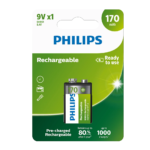 Bateria recargable Philips 9V 170mAh