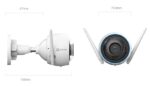 Camara Wifi Ezviz CS-H3C Color 3K 5MP con luz - Imagen 2