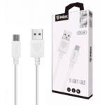 Cable Inkax Micro USB 5a 1m blanco