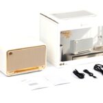 Parlante Portatil Edifier D32 Retro Blanco bluetooth