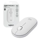 Mouse Logitech M350S Pebble 2 bluetooth blanco
