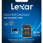 Memoria microSDXC Lexar 512GB 633x UHS-I Blue Series