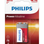Bateria alcalina Philips 9V