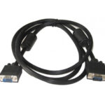 Cable vga monitor 3 metros negro con filtros