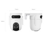 Camara Wifi Ezviz H9c Dual 2K 5+5MP con movimiento - Imagen 2