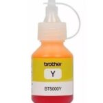 Botella tinta Brother BT5001Y amarilla