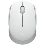 Mouse Logitech M170 inalámbrico blanco