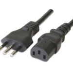Cable de Poder 3 en Línea 1.2m