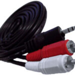 Cable de Audio Xtreme 3.5mm a 2 RCA Estéreo 1.8m