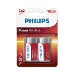Pilas alcalinas Philips C x2