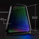 Escritorio gamer RGB Brateck con espejos - Imagen 2