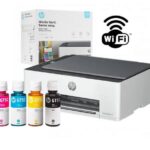 Impresora HP multifuncion Smart Tank 580 + botellas de tinta extras