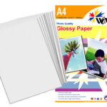 Papel wox glossy fotográfico a4 180grs. X 20 uds.