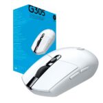 Mouse Logitech G305 gaming inalambrico blanco