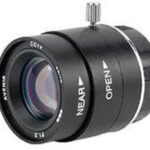Lente 4mm iris manual para camara CCTV