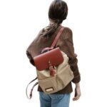 Mochila Gaston Luga Pärlan Marrón/Arena - Imagen 6