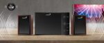Parlante Genius SW-2.1 350 madera - Imagen 4
