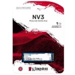 Disco SSD NV3 Kingston 1000GB NVMe M.2 2280 PCIe Gen4x4