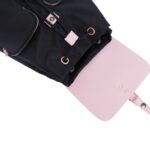 Mochila Gaston Luga Pärlan Negro/Rosado - Imagen 4
