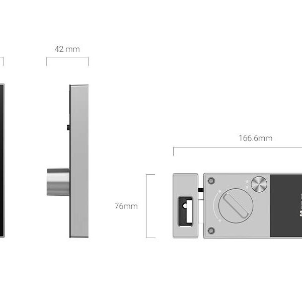 erradura inteligente Ezviz CS-DL03 negra