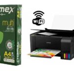 Impresora multifuncion + resma A4