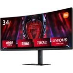 Monitor Curvo Xiaomi 34" 180Hz 1ms UWQHD - Imagen 4