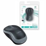 Mouse Logitech M185 inalámbrico negro