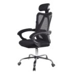 Silla ejecutiva Clyde sin apoyapies negra