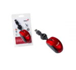 Mini Mouse Genius Retractil USB rojo - Imagen 2