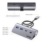 HUB USB-C Unitek 4 en 1 - Imagen 3