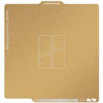 Cama PEI con Textura Dorada para Bambu Lab X1, P1 y A1