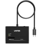 Adaptador Externo Unitek USB-C para discos 2.5", 3.5" y M.2