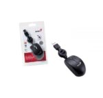 Mini Mouse Genius Retractil USB negro - Imagen 2