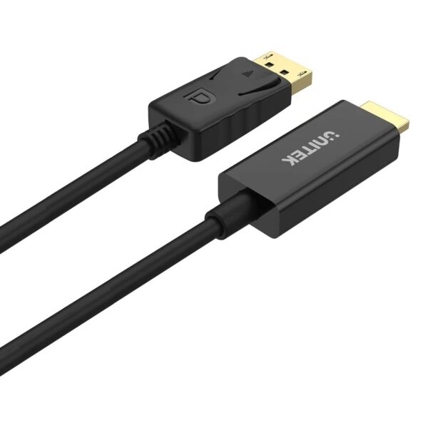 Cable Unitek DisplayPort a HDMI 1.8m