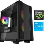 Equipo Gamer Core i3 14100F, 16GB, 1TB NVMe, RTX 5050 8GB