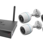 Kit NVR Ezviz 5MP + 4 Camaras Full HD