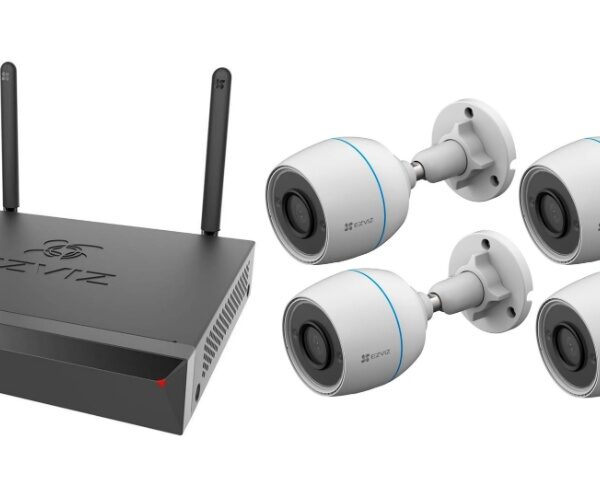 Kit NVR Ezviz 5MP + 4 Camaras Full HD