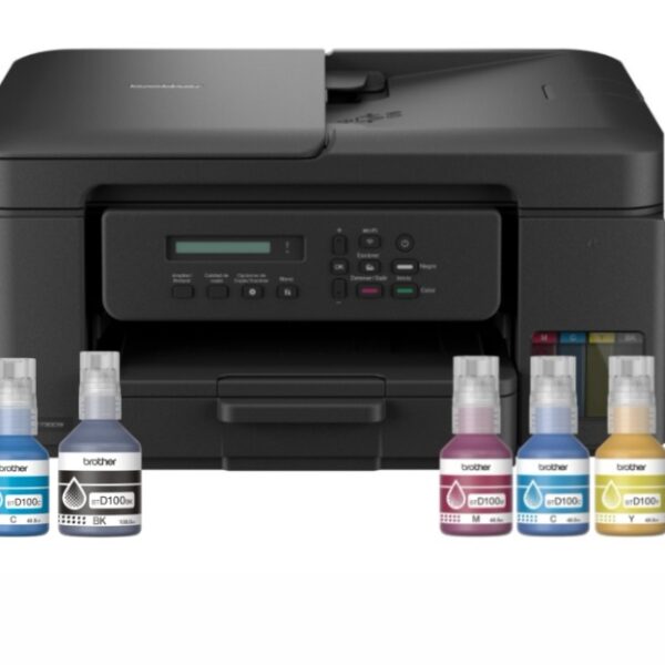 Impresora Brother Multifunción Wi-Fi + Botellas de recarga extra