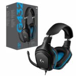 Audifono gamer Logitech G432 7.1 Surround c/microfono