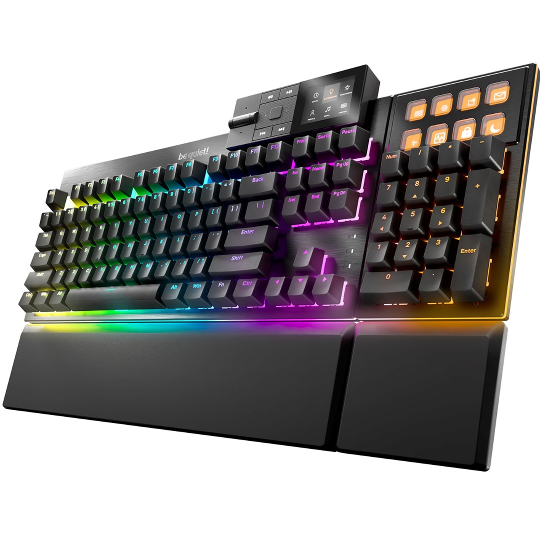 913c8cafa0935e301c7a7210e578a03128f1b2faaa016c28.jpg Teclado be quiet! Dark Mount Silent Tactile - Imagen 1